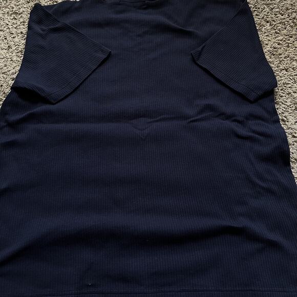 Vintage Ralph Lauren “RL” initials Mens XL Blue Lambswool V-Neck Short sleeve - Picture 6 of 6